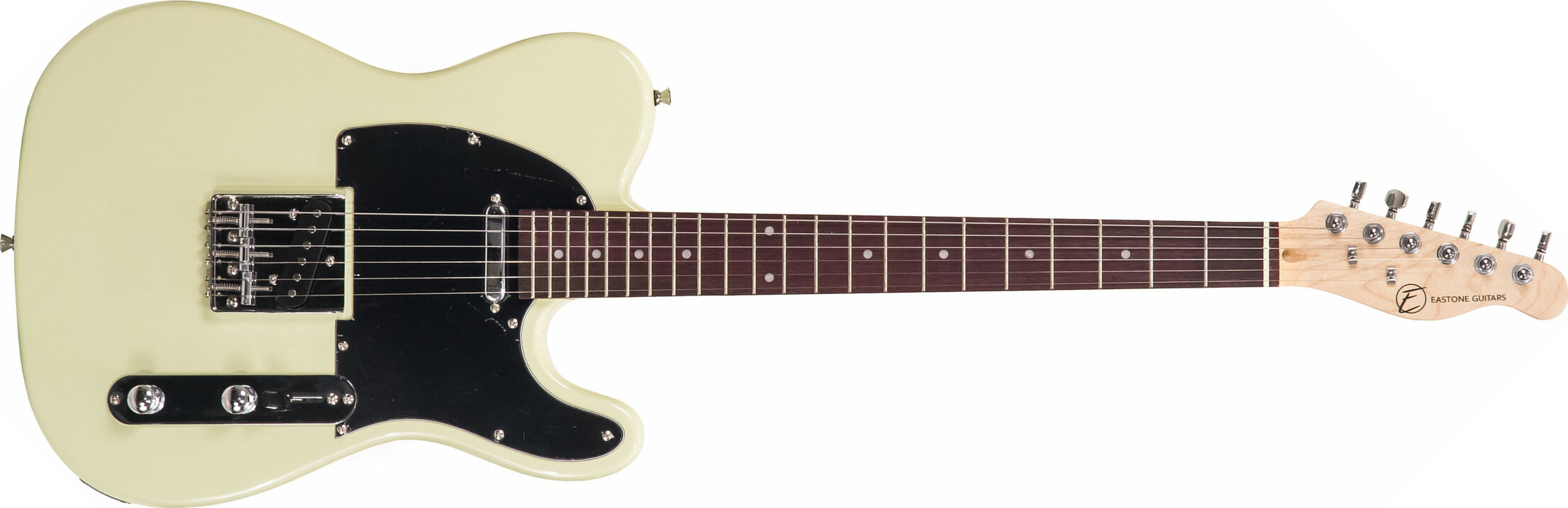 Eastone Tl70 Ss Ht Rw - Ivory - Tel shape electric guitar - Main picture