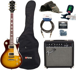 Electric guitar set Eastone LP200 +Fender Frontman 20G +Accessories - Honey sunburst