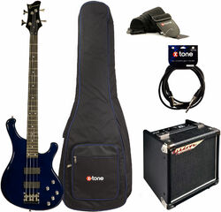 Electric bass set Eastone RB +Ashdown Studio Tour Bus +Accessoires - Blue