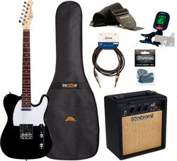 Electric guitar set Eastone TL70 +Blackstar Debut 10E +Accessories - Black