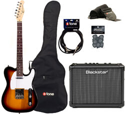 Electric guitar set Eastone TL70 +Blackstar Id Core 10  V3 +Accessories - 3-color sunburst