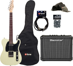 Electric guitar set Eastone TL70 +Blackstar Id Core 10  V3 +Accessories - Ivory