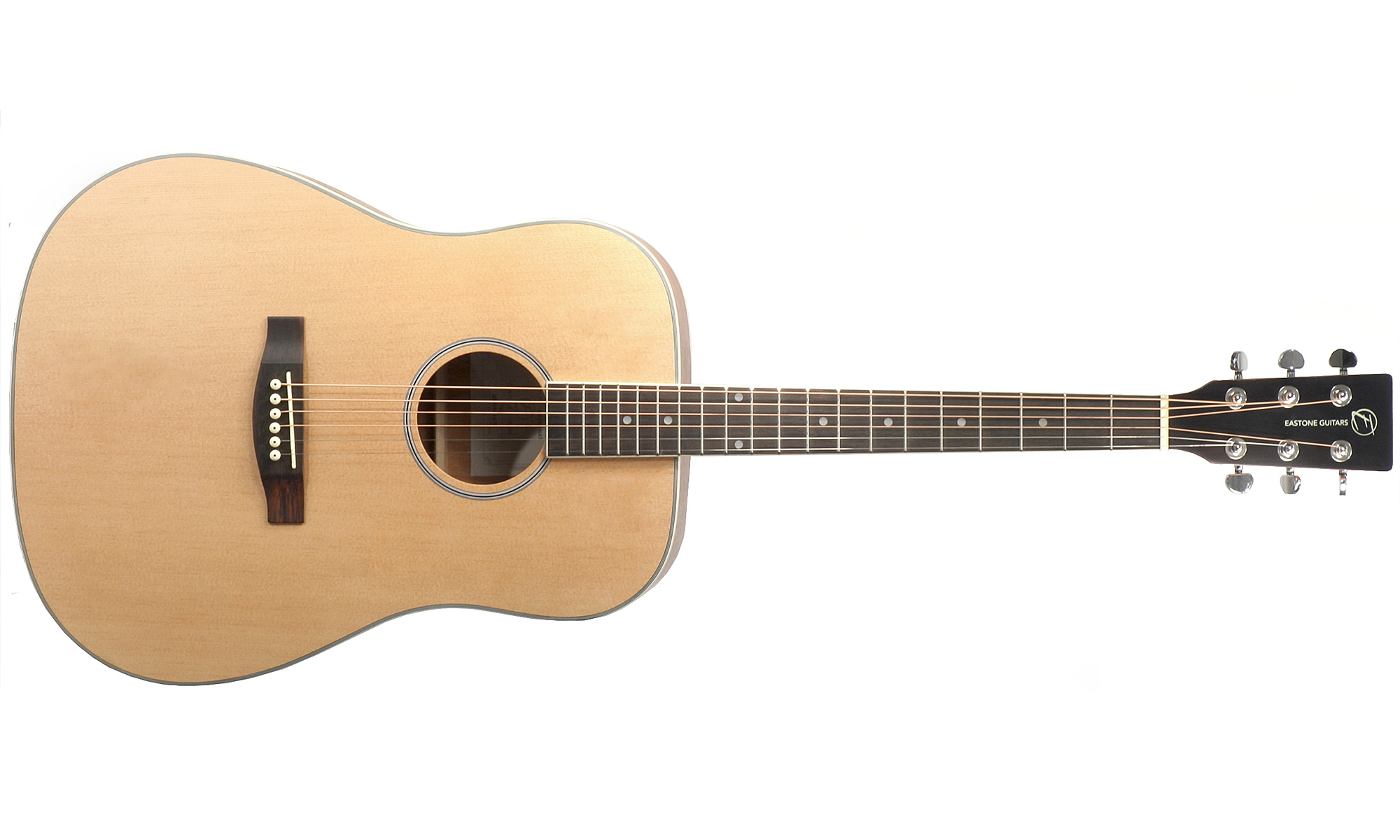 Eastone Dr100-nat Dreadnought Epicea Okoume - Natural - Acoustic guitar & electro - Variation 1