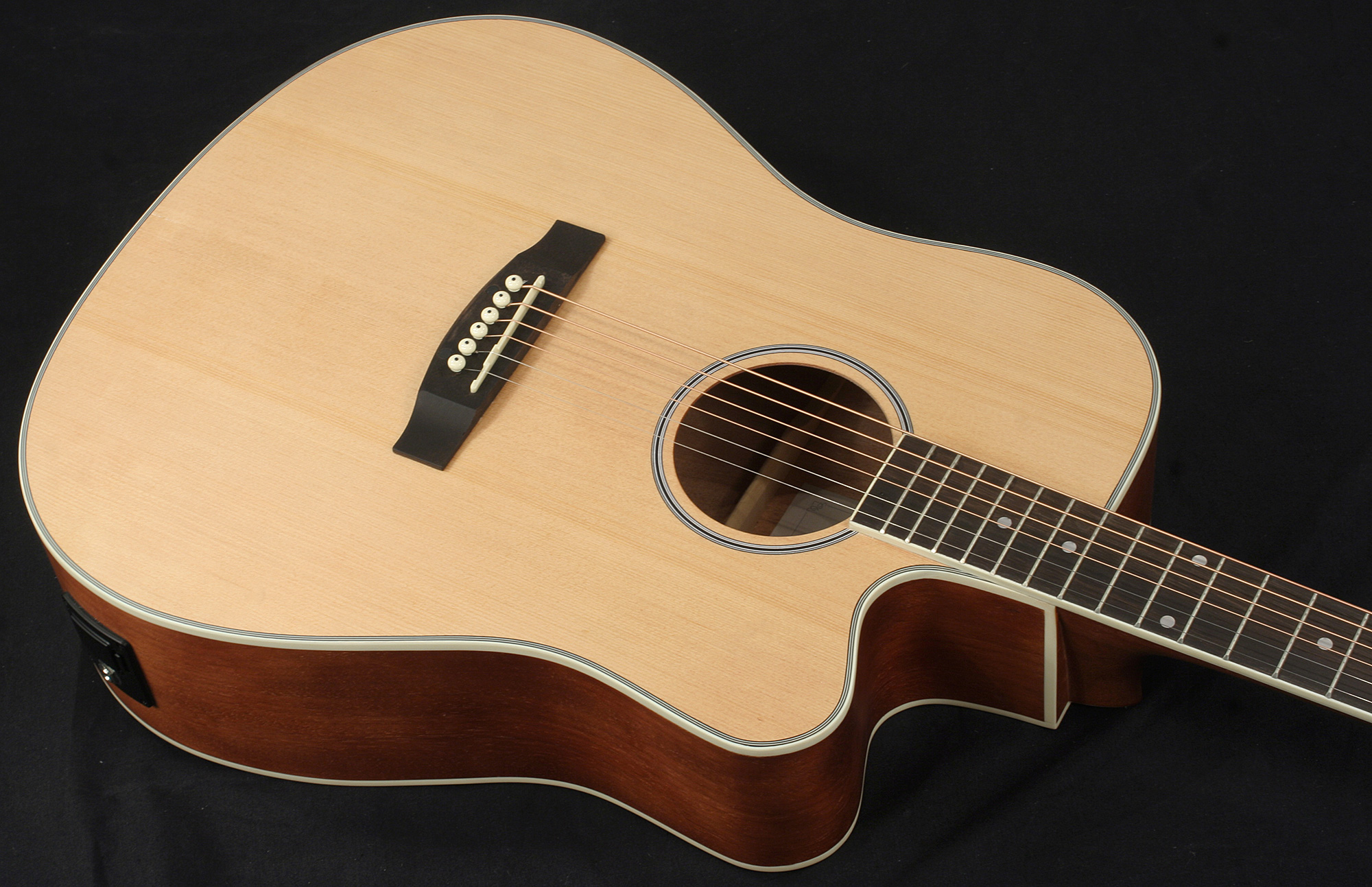 Eastone Dr100ce-nat Dreadnought Cw Epicea Okuman - Natural - Electro acoustic guitar - Variation 2