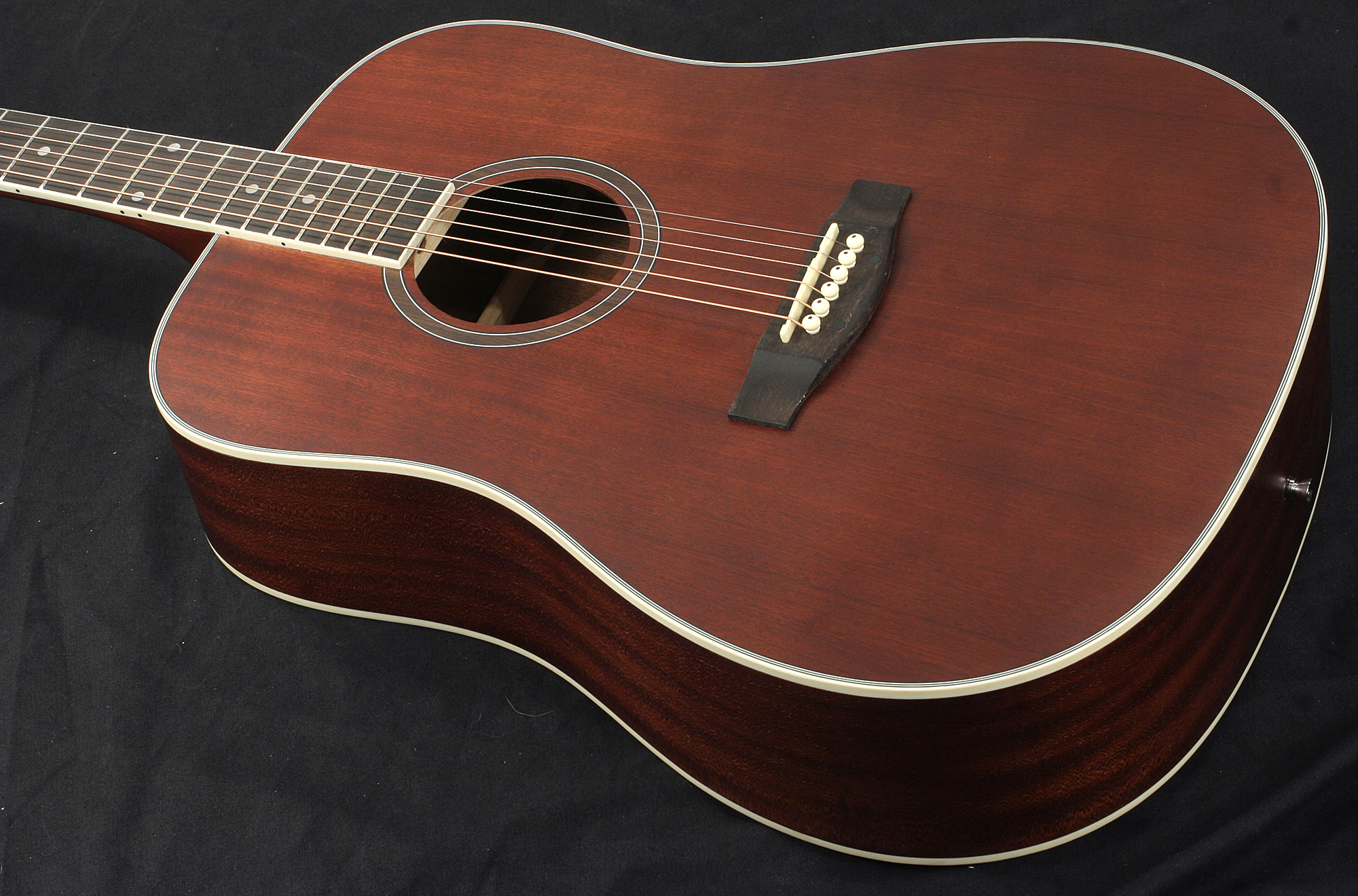 Eastone Dr150-nat Dreadnought Sapele - Natural - Acoustic guitar & electro - Variation 2