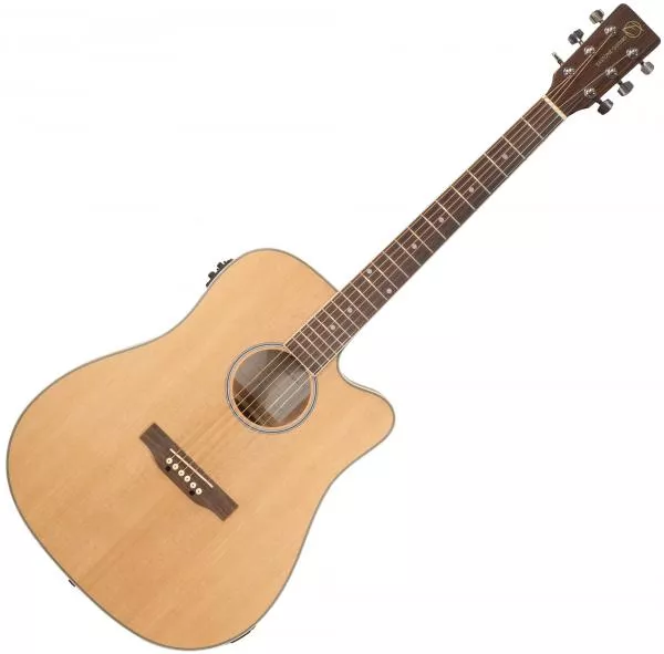 Electro acoustic guitar Eastone DR160CE-NAT - Natural