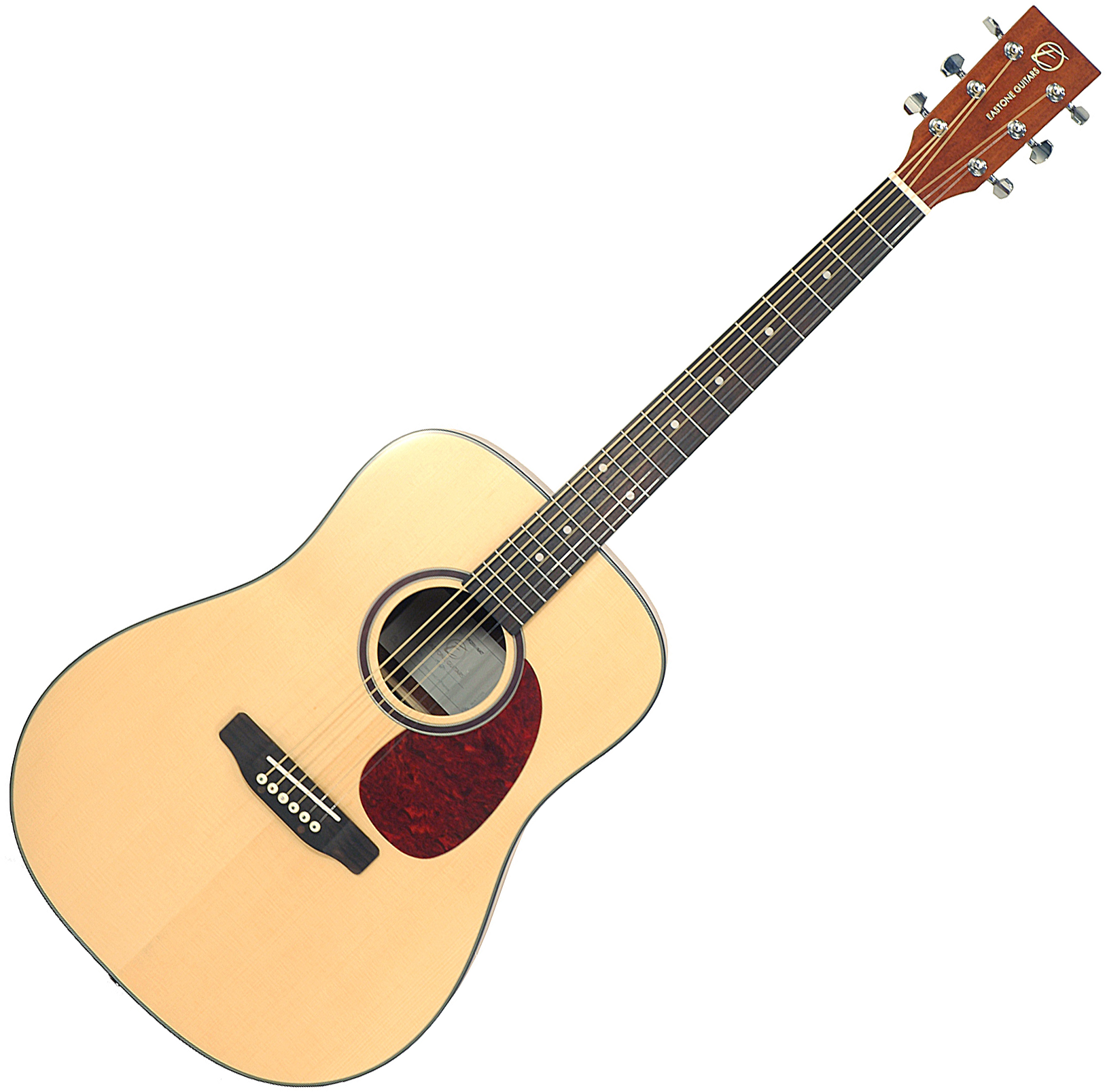 Eastone Dr200-nat +housse X-tone 2003 +accordeur +capo +stand - Natural - Acoustic guitar set - Variation 1