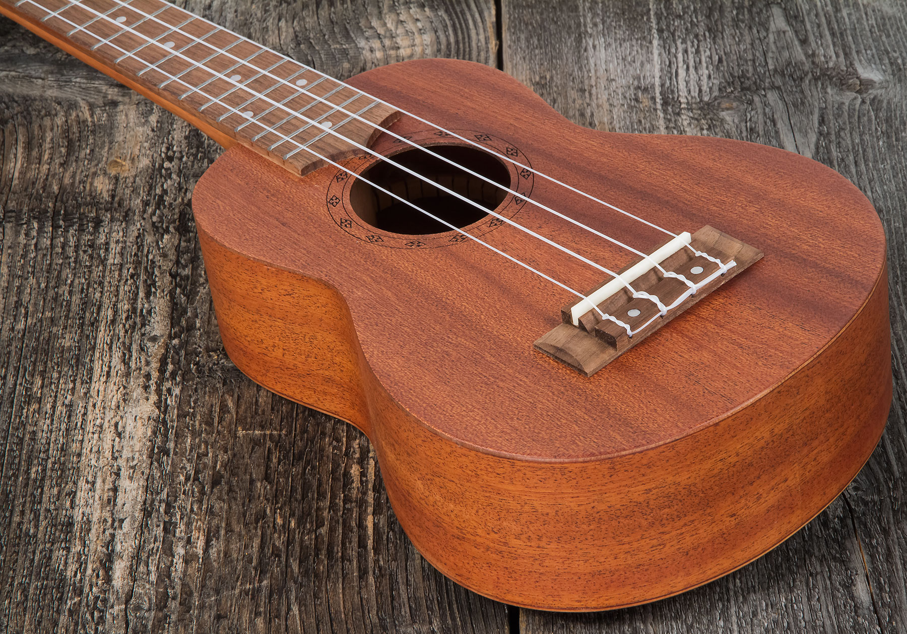 Eastone E11c21 Soprano Tout Sapele Son +x-tone 3110 Tuner / 2020 Bag / D'addario Ej65s - Ukulele pack - Variation 3