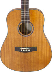 Travel acoustic guitar  Eastone BG100-NAT - Natural satin