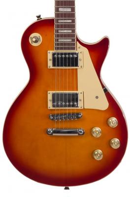 Solid body electric guitar Eastone LP100 - Cherry sunburst