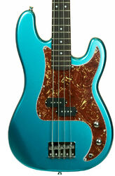 Solid body electric bass Eastone PRB (PUR) - Metallic light blue