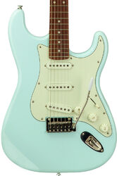 Str shape electric guitar Eastone ST500R-LB-RW - Light blue