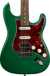Str shape electric guitar Eastone ST550R-DMG - Dark metal green