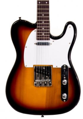 Solid body electric guitar Eastone TL70 (RW) - 3 tone sunburst