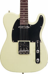 Tel shape electric guitar Eastone TL70 (RW) - Ivory