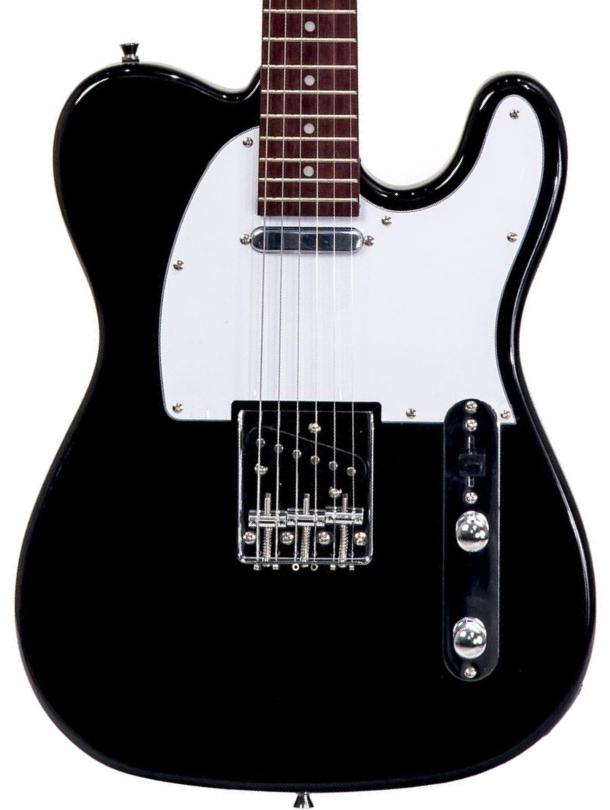 Solid body electric guitar Eastone TL70 (PUR) - Black