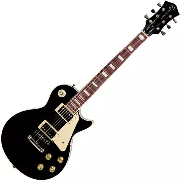 Solid body electric guitar Eastone LP100 BLK - black