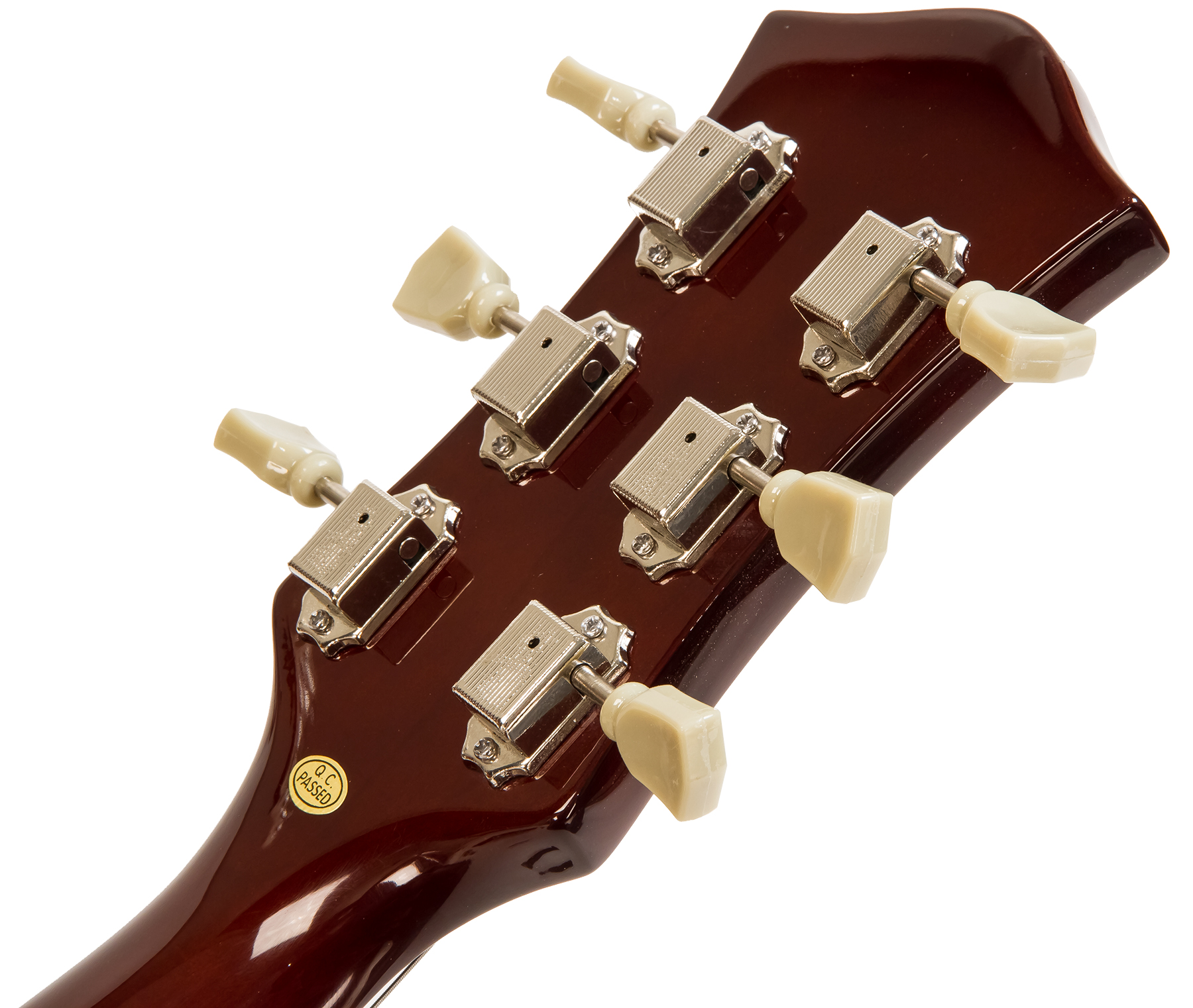 Eastone Lp200 +fender Frontman 20g +cable +clip-on Tuner +mediators +housse +courroie - Honey Sunburst - Electric guitar set - Variation 3