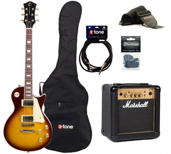 Guitares et instruments à cordes pour enfants Slash AFD Les Paul  Performance Pack Appetite Amber 261491