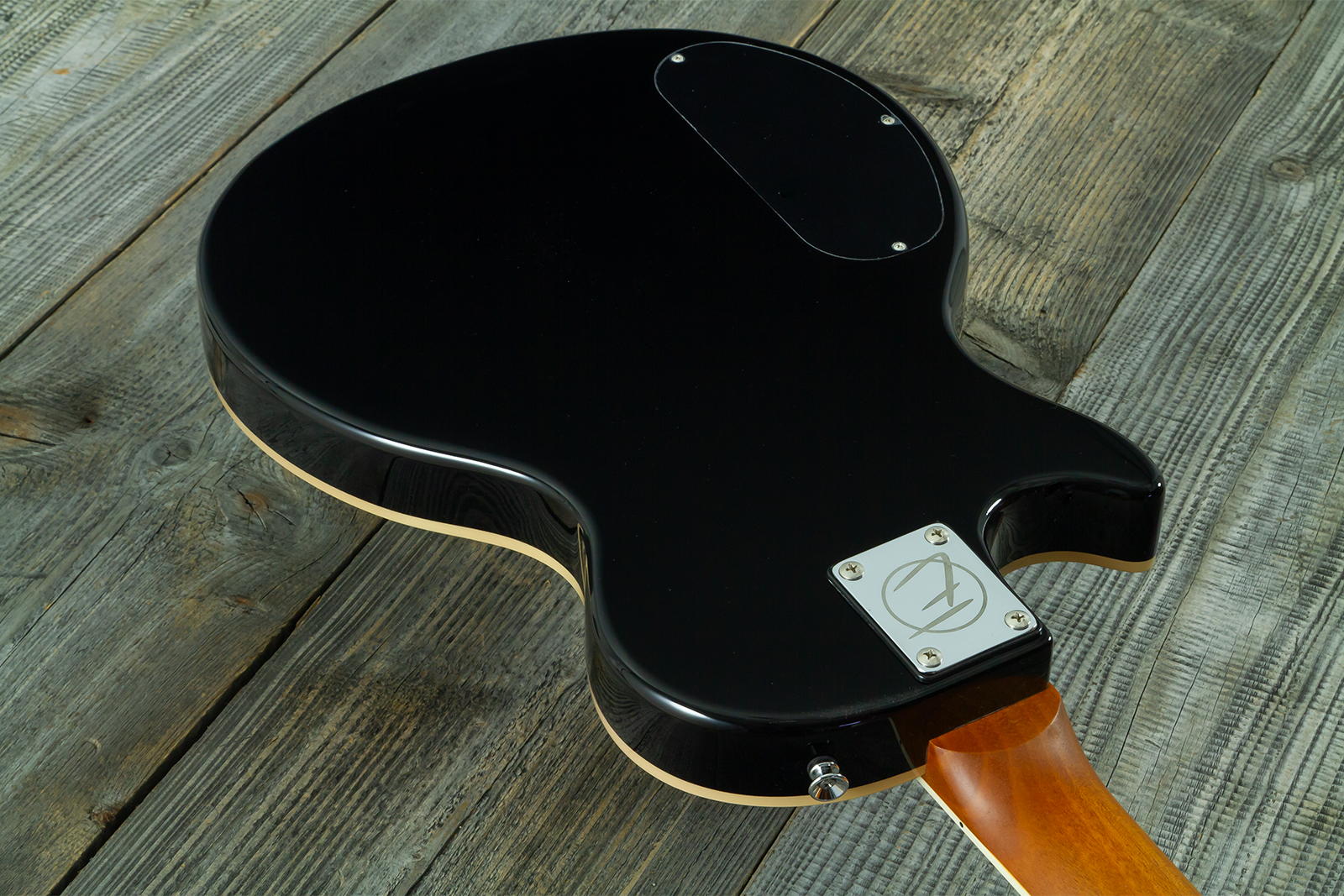 Eastone Lp70-blk 2h Ht Rw - Black - Single cut electric guitar - Variation 6