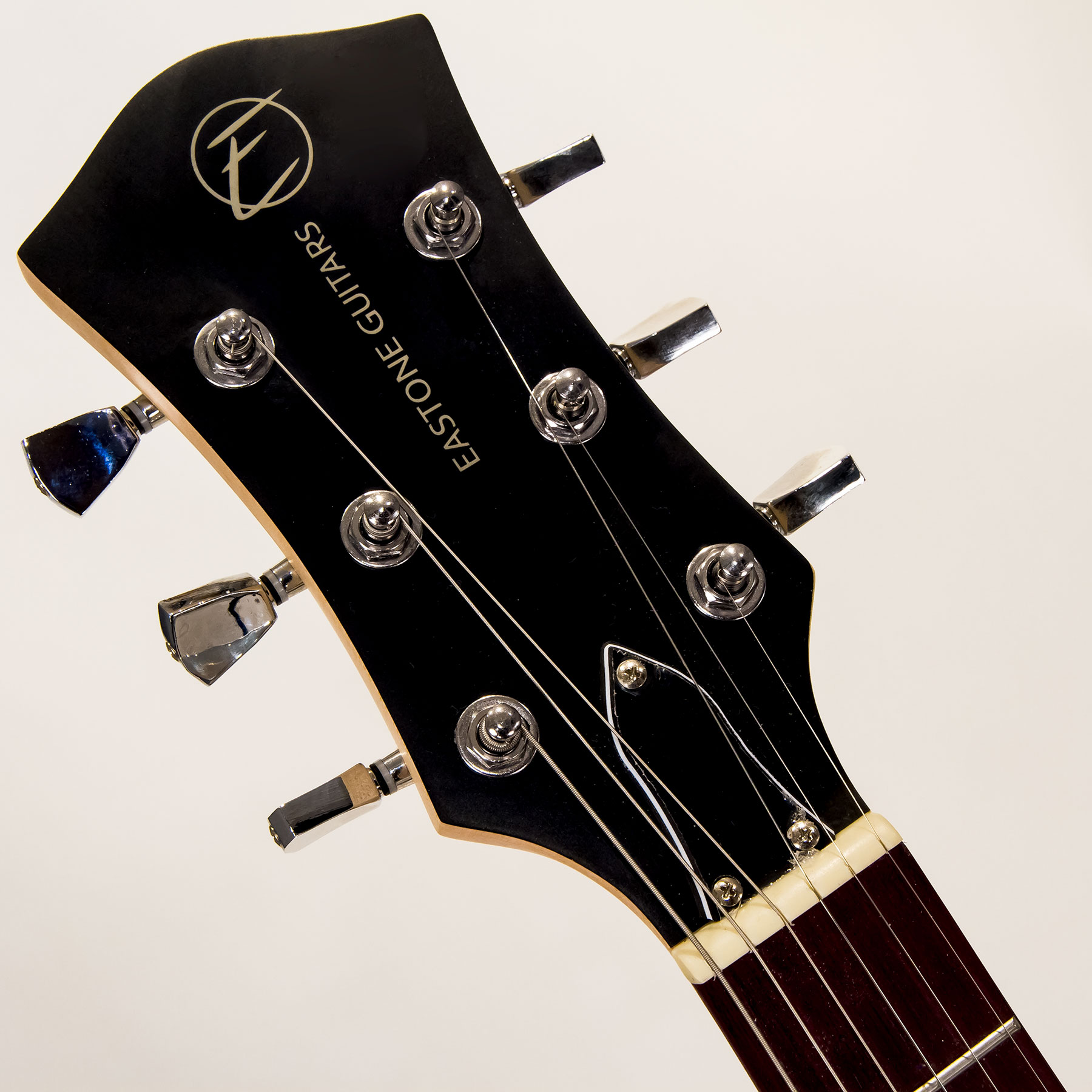 Eastone Lpl70 Hh Ht Pur - Black Satin - Single cut electric guitar - Variation 4