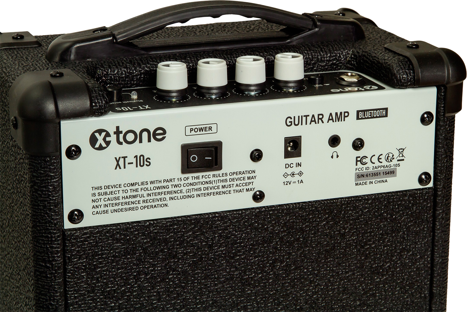Eastone Pack St150r-blk-rw + X-tone Xt10s Combo - Black - Electric guitar set - Variation 10