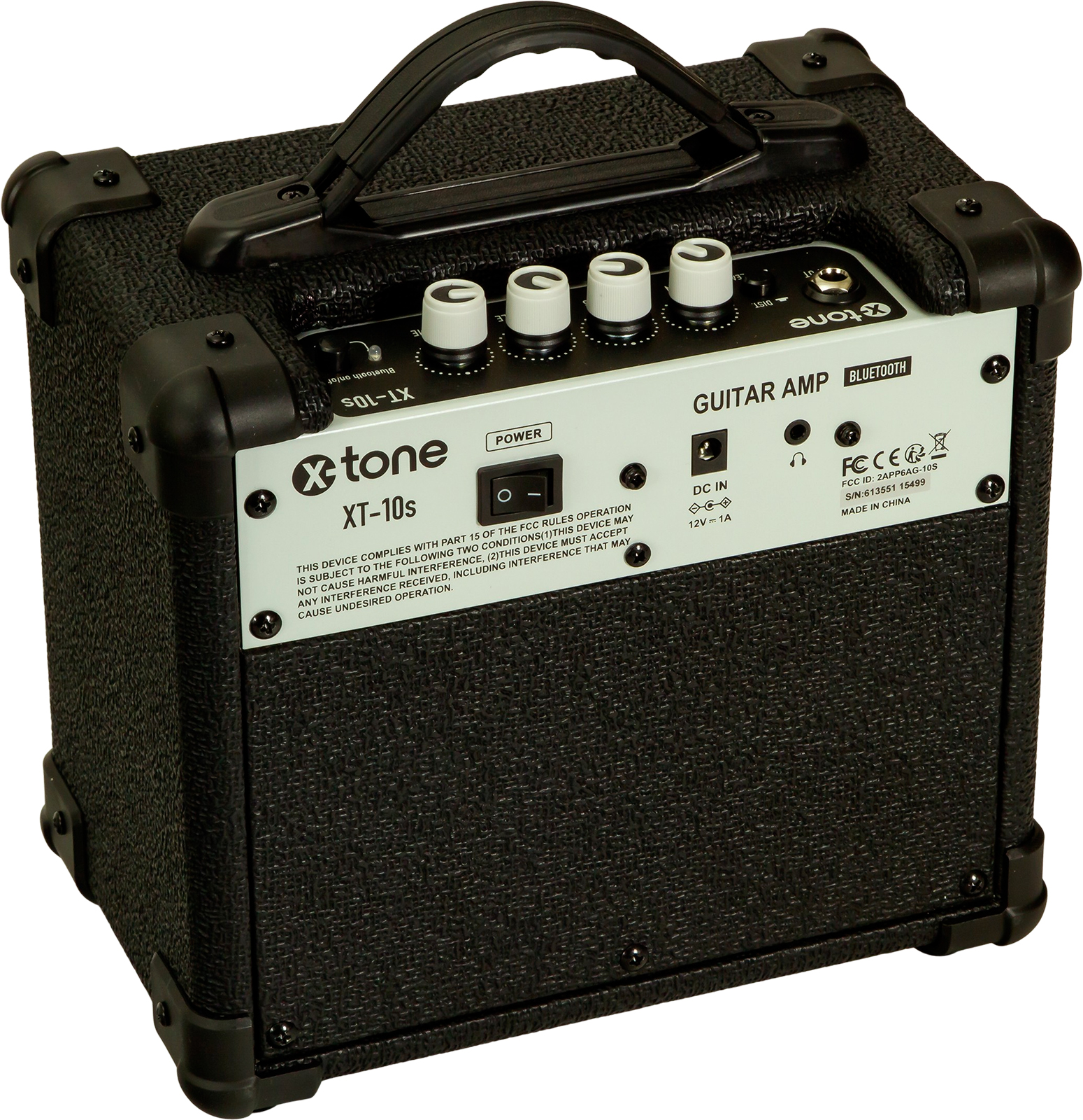 Eastone Pack St150r-blk-rw + X-tone Xt10s Combo - Black - Electric guitar set - Variation 8