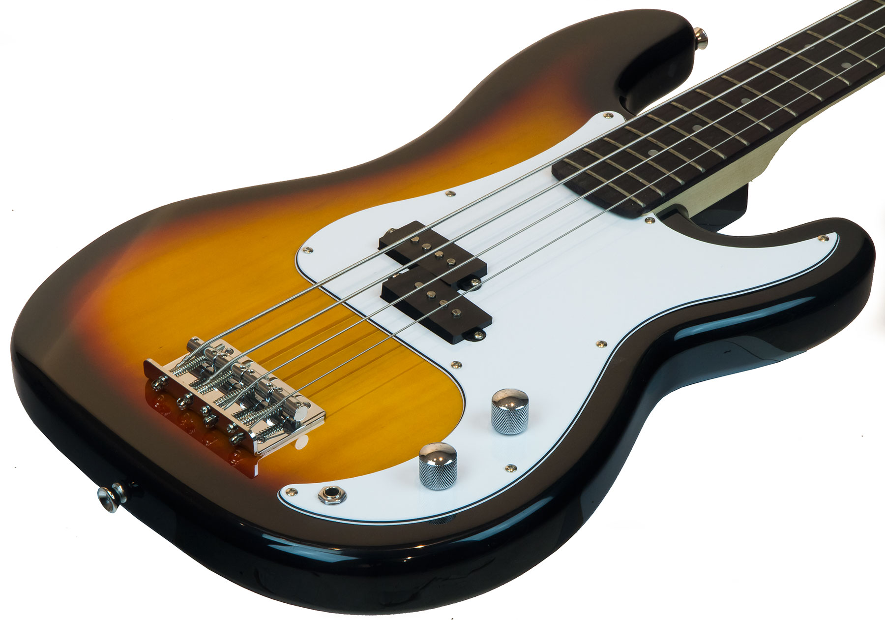 Eastone Prb Pur - 3 Tone Sunburst - Solid body electric bass - Variation 1