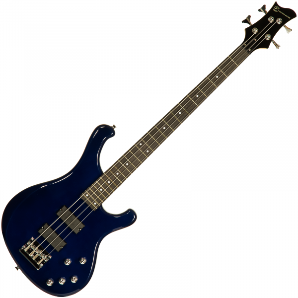 DIMAVERY SB-321 E-Bass blau glänzend 