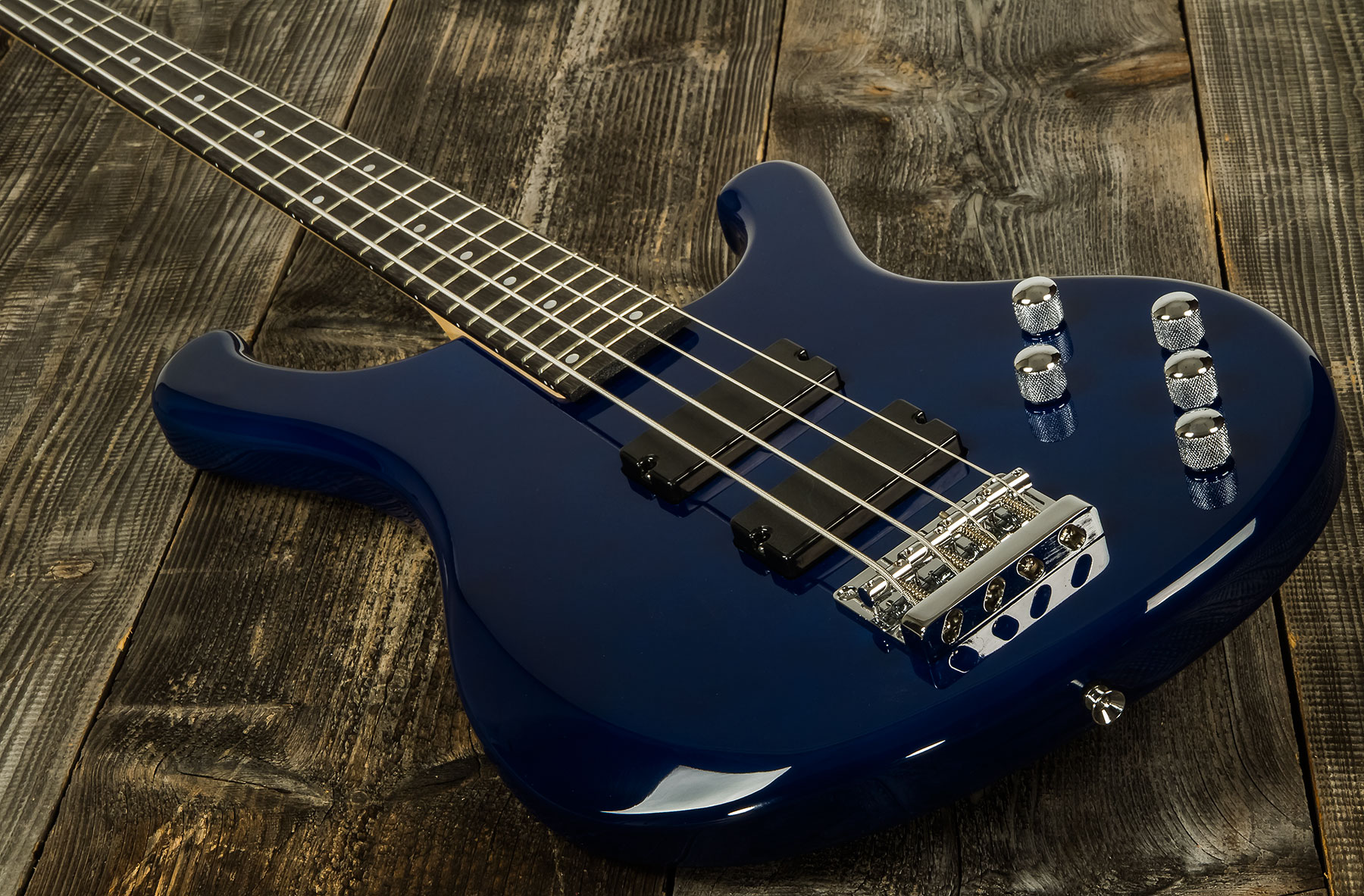 Eastone Rb Active Ama - Blue - Solid body electric bass - Variation 2