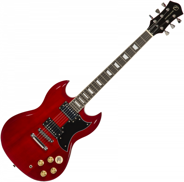Solid body electric guitar Eastone SDC70 - Red