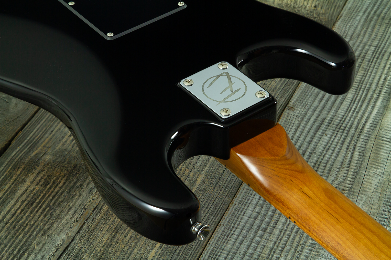 Eastone St100r-blk-mn 3s Trem Mn - Black - Str shape electric guitar - Variation 7