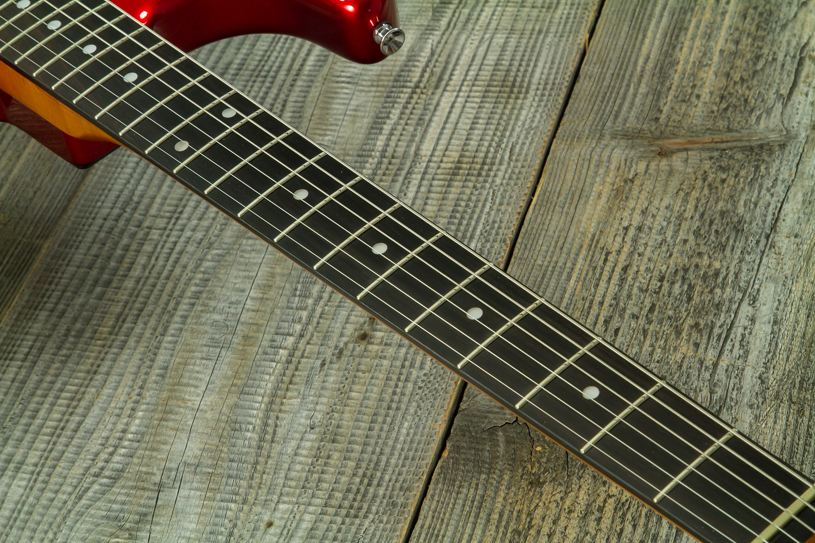 Eastone St100r-mr-rw 3s Trem Rw - Candy Apple Red - Str shape electric guitar - Variation 6