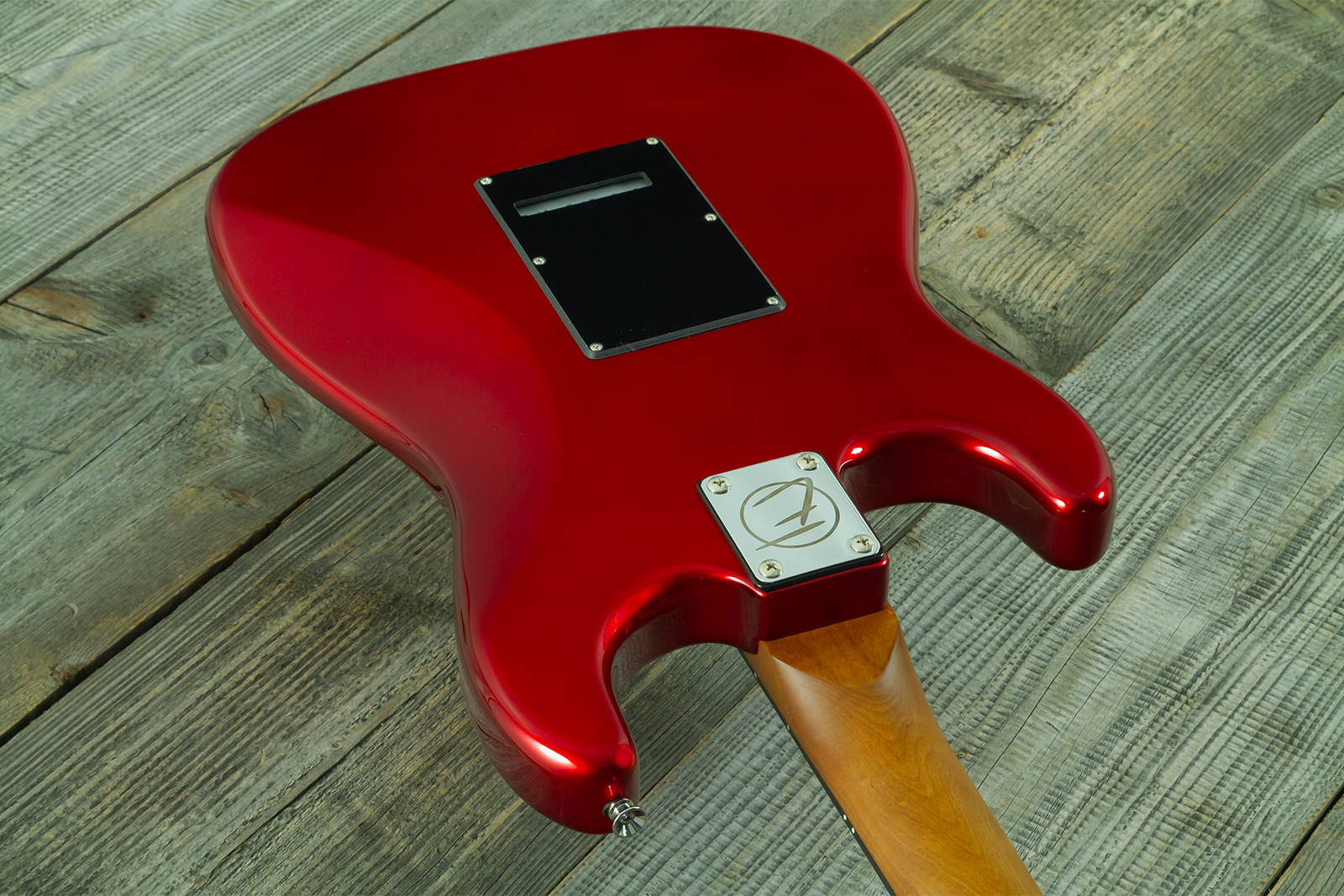 Eastone St100r-mr-rw 3s Trem Rw - Candy Apple Red - Str shape electric guitar - Variation 7
