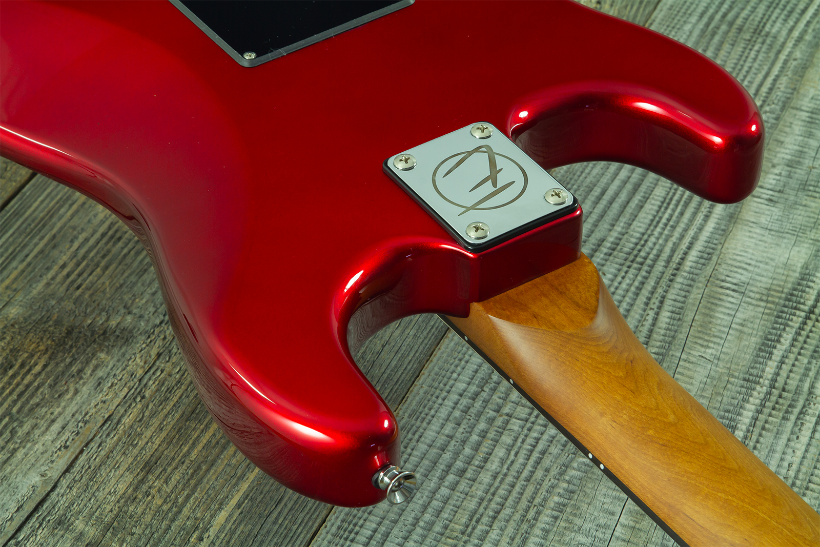 Eastone St100r-mr-rw 3s Trem Rw - Candy Apple Red - Str shape electric guitar - Variation 8