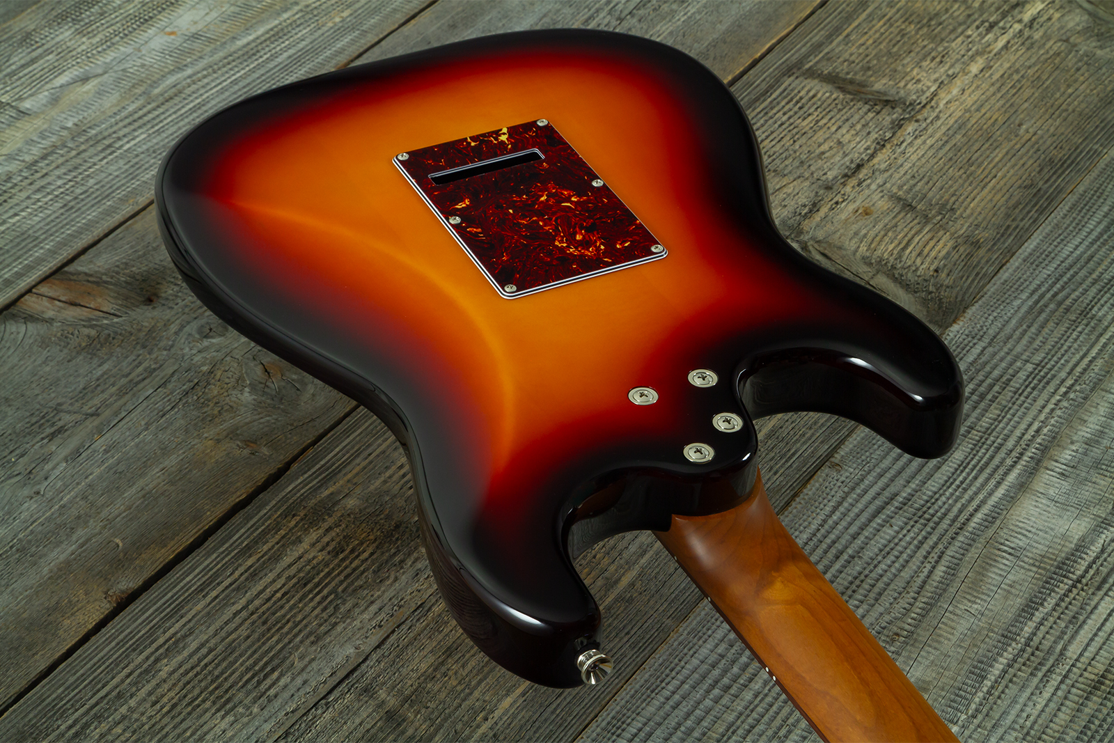 Eastone St500r-fs2t-rw 3s Trem Rw - 2-tone Burst - Str shape electric guitar - Variation 6