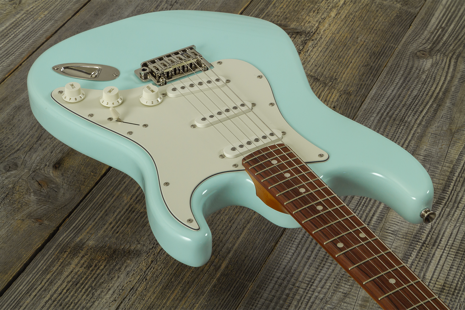 Eastone St500r-lb-rw 3s Trem Rw - Light Blue - Str shape electric guitar - Variation 2