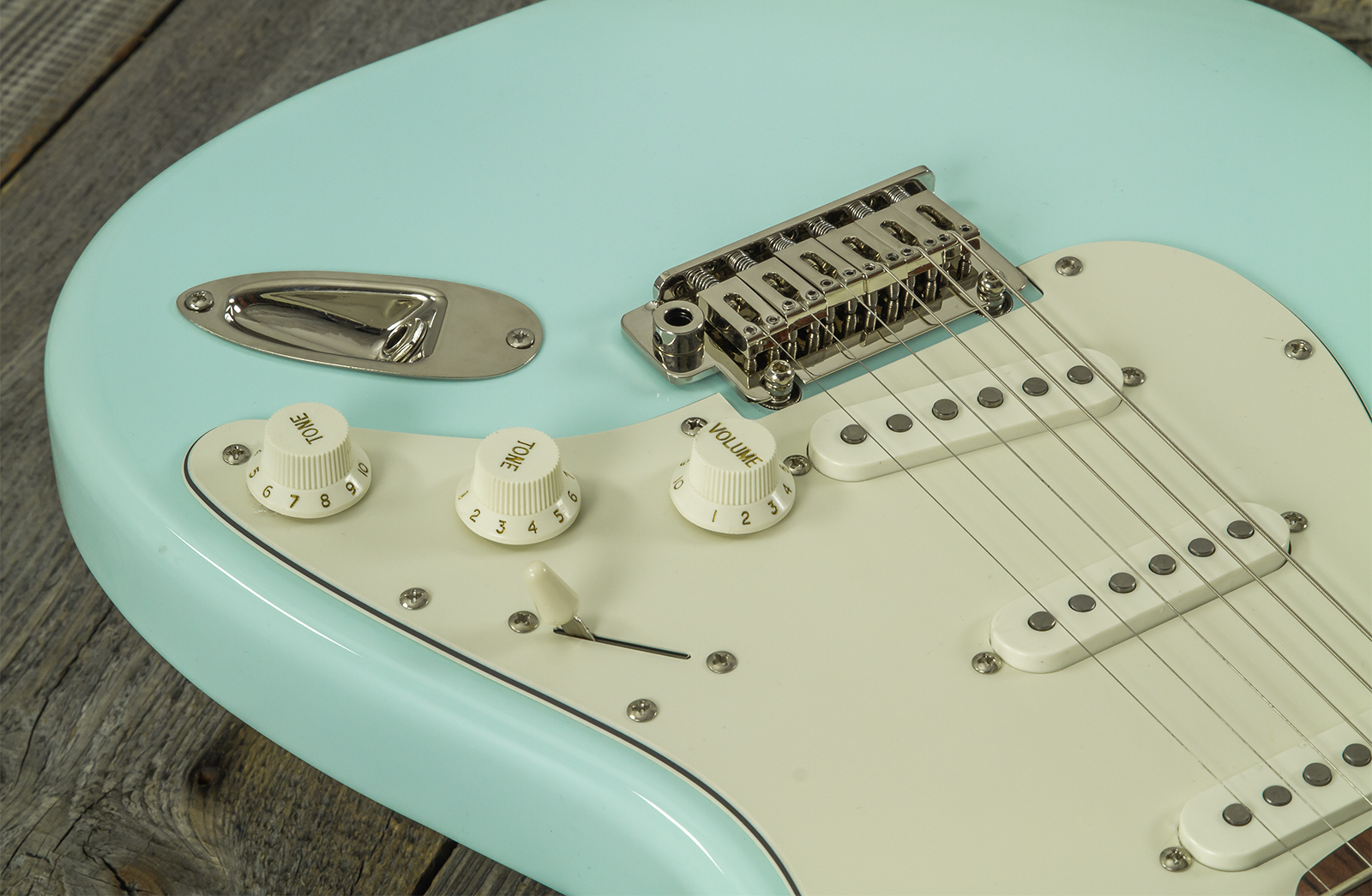 Eastone St500r-lb-rw 3s Trem Rw - Light Blue - Str shape electric guitar - Variation 3