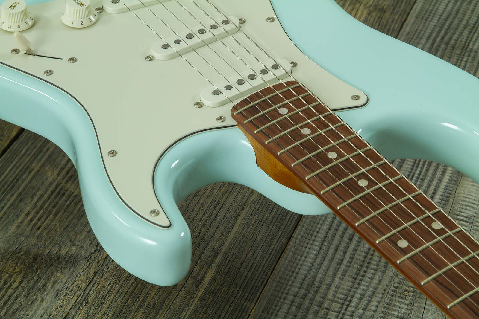 Eastone St500r-lb-rw 3s Trem Rw - Light Blue - Str shape electric guitar - Variation 4