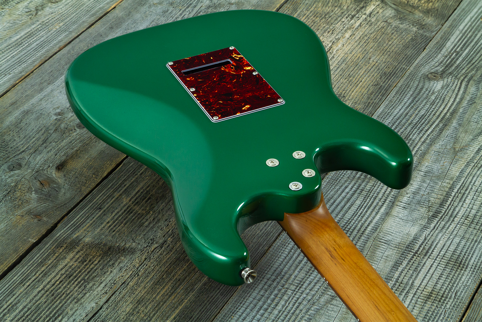 Eastone St550r-dmg Hss Trem Rw - Dark Metal Green - Str shape electric guitar - Variation 9