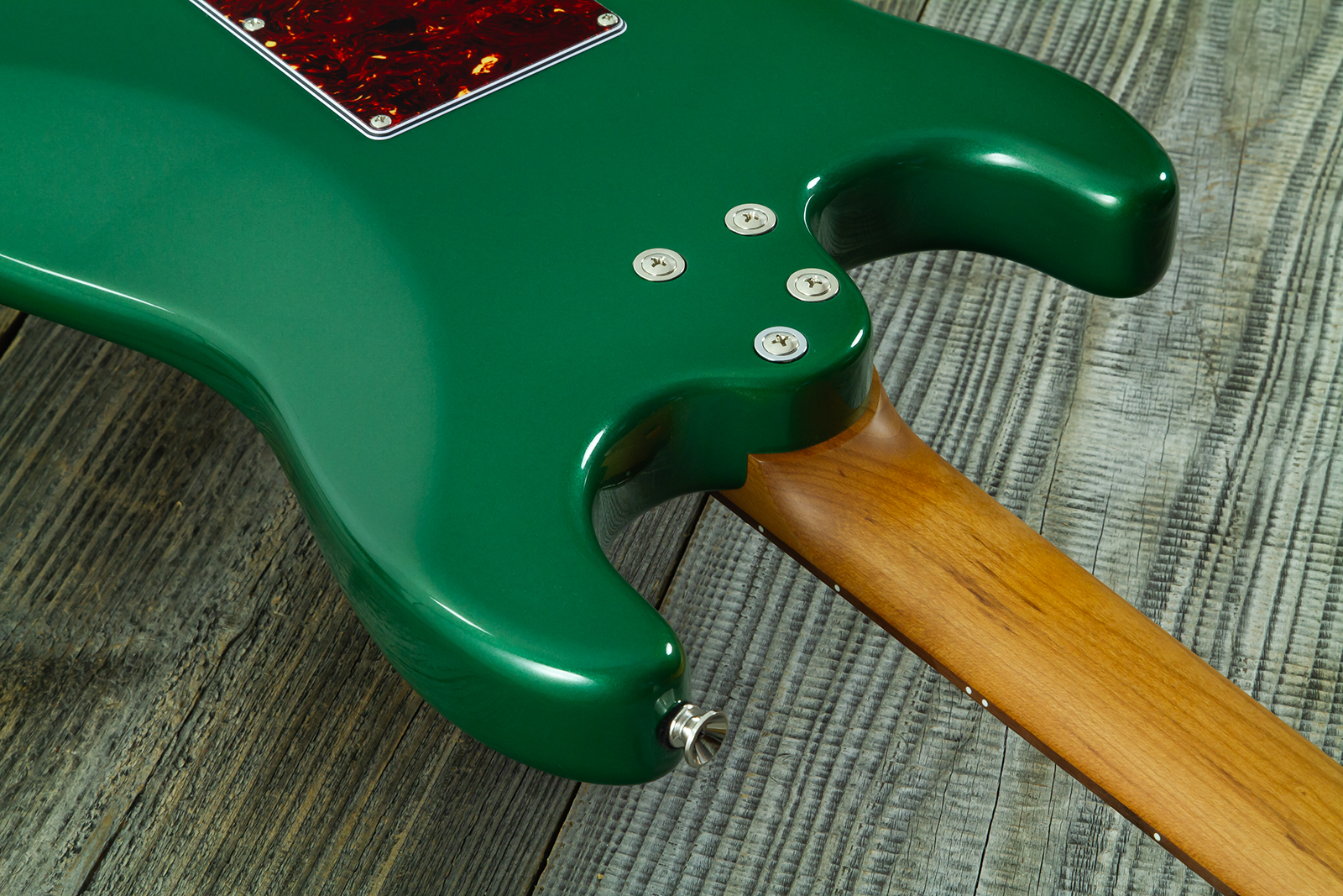 Eastone St550r-dmg Hss Trem Rw - Dark Metal Green - Str shape electric guitar - Variation 10