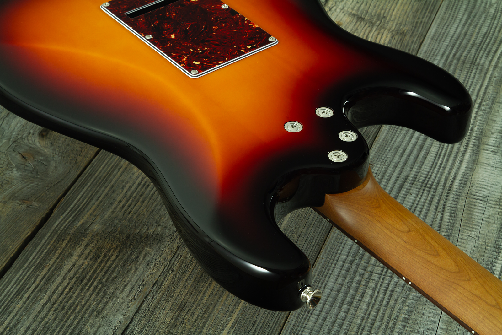 Eastone St550r-fs2t-rw Hss Trem Rw - 2-tone Burst - Str shape electric guitar - Variation 7