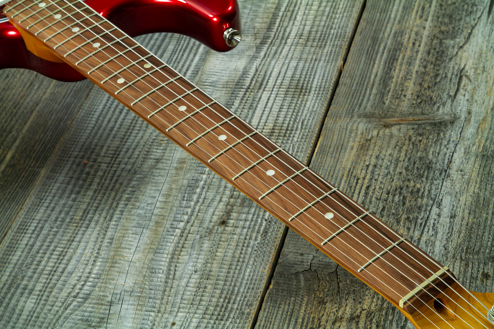 Eastone St550r-mr Hss Trem Rw - Metal Red - Str shape electric guitar - Variation 5