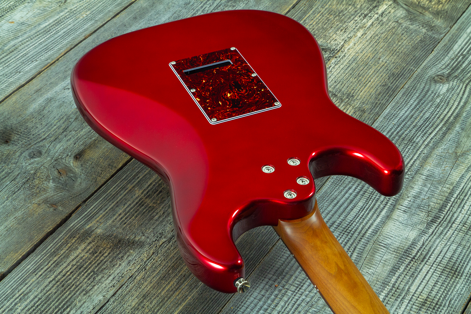 Eastone St550r-mr Hss Trem Rw - Metal Red - Str shape electric guitar - Variation 7