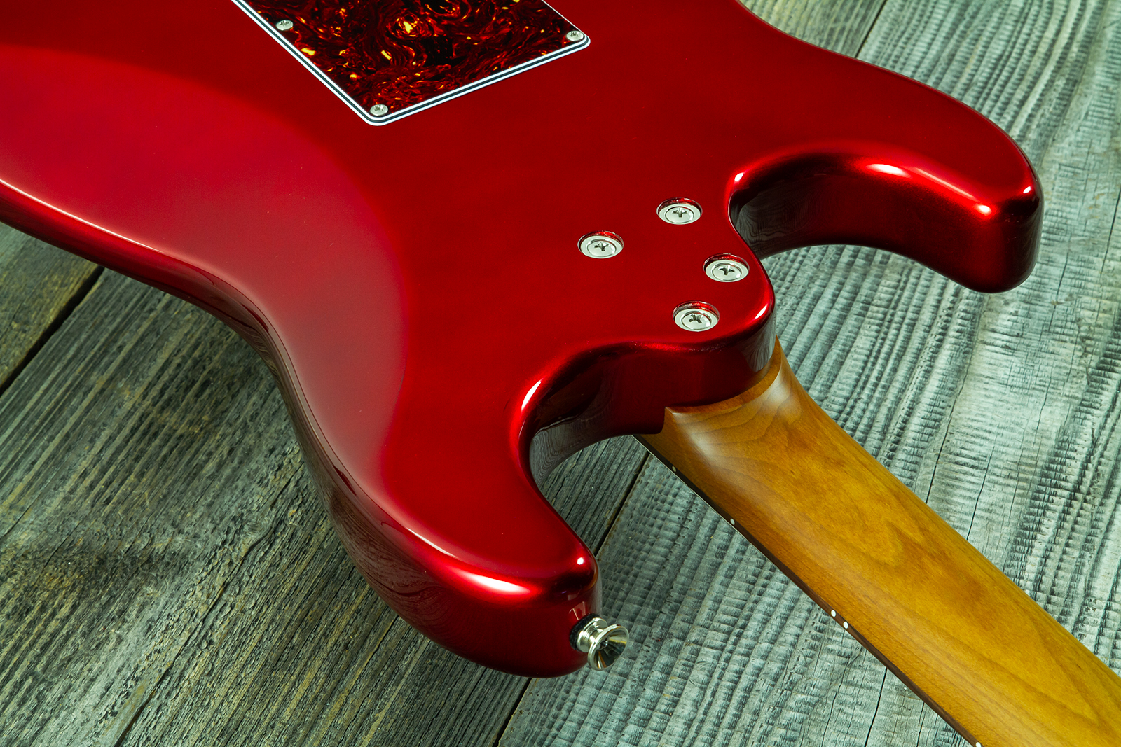 Eastone St550r-mr Hss Trem Rw - Metal Red - Str shape electric guitar - Variation 8