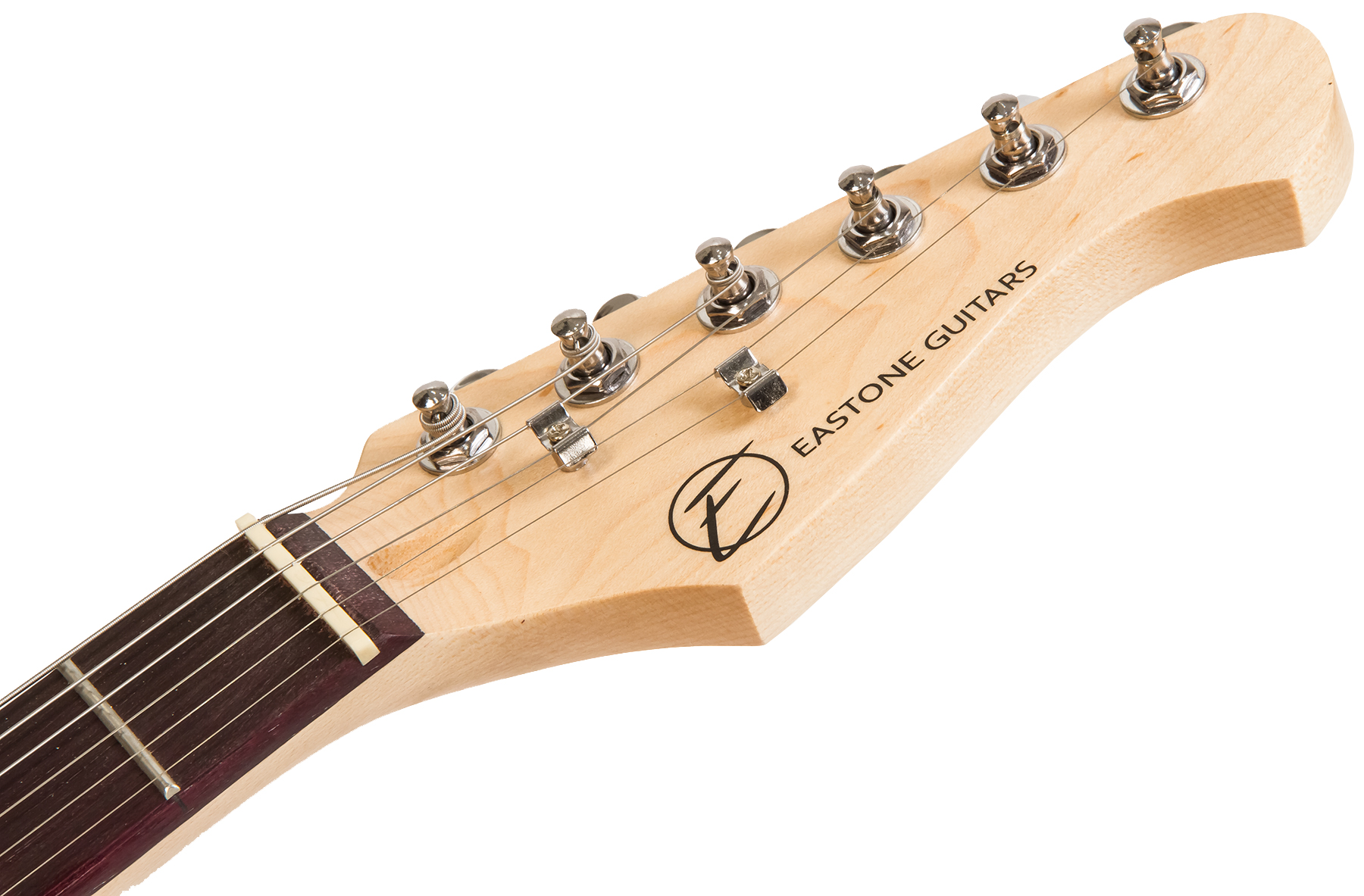Eastone Str Mini Sss Ht Pur - Red - Electric guitar for kids - Variation 3