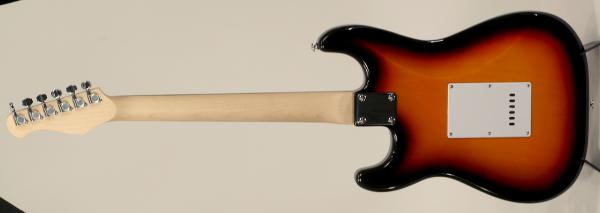 Solid body electric guitar Eastone STR70 (PUR) - 3-tone sunburst