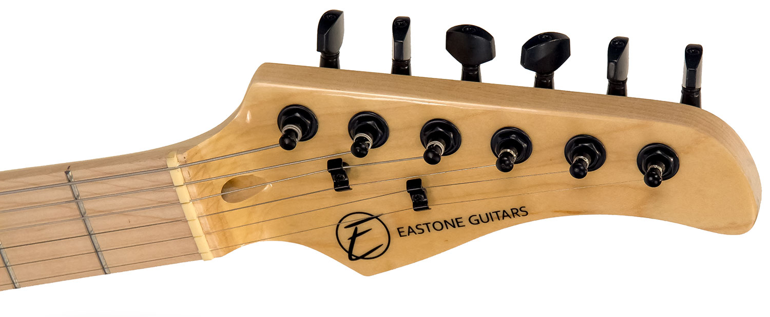 Eastone Str70 Gil Sss Trem Mn - Black - Str shape electric guitar - Variation 4