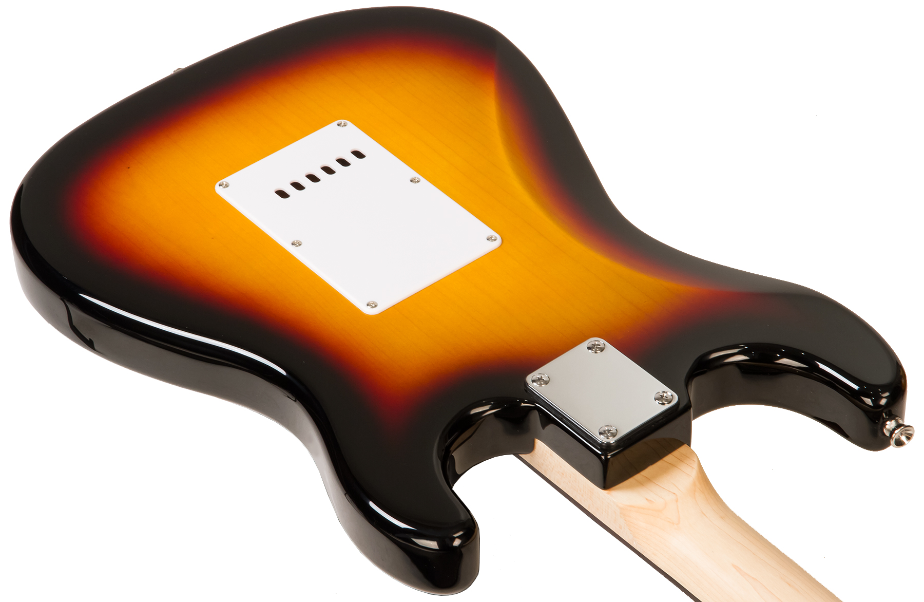 Eastone Str70 Lh Gaucher +fender Frontman 20g +cable +clip-on Tuner +mediators +housse +courroie - 3 Tone Sunburst - Electric guitar set - Variation 2