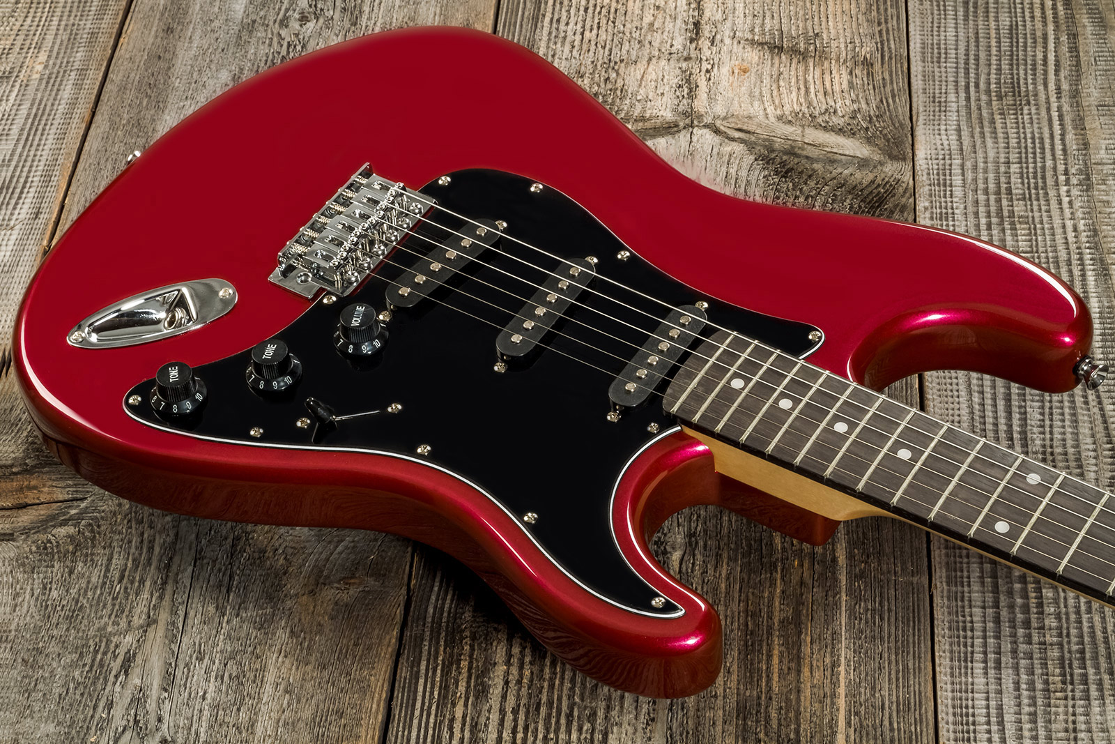 Eastone Str70t 3s Trem Pur - Dark Red - Str shape electric guitar - Variation 7